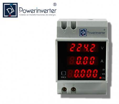 VOLTIMETRO TRIFASICO 380VAC 
